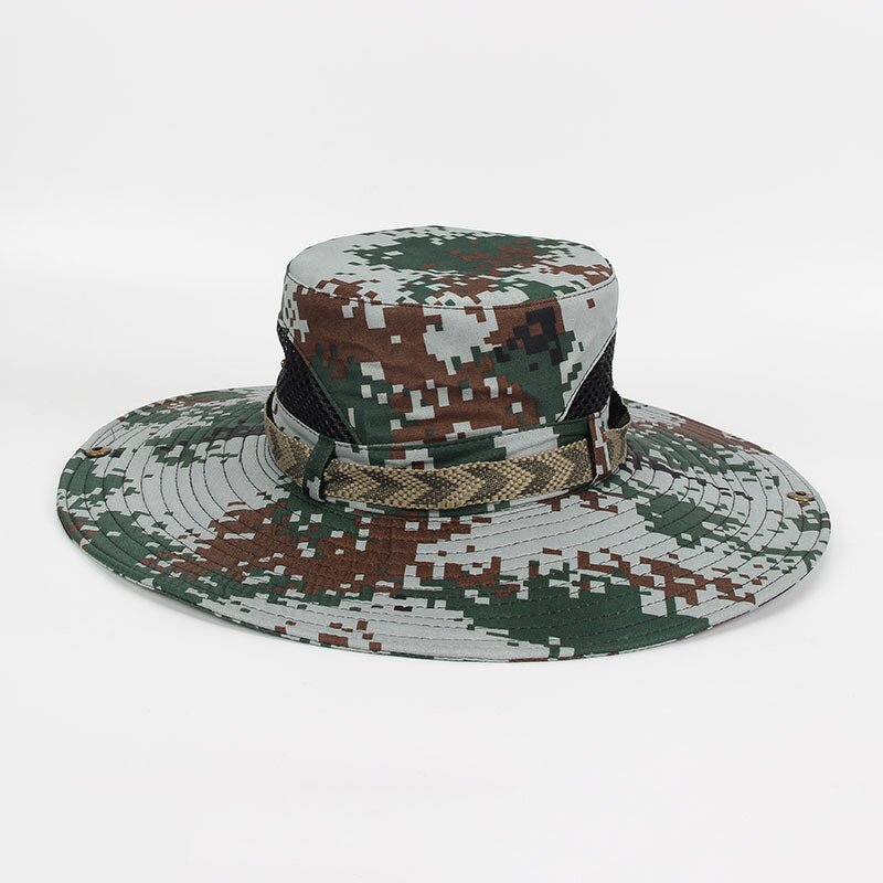 Camo Bucket Hat Supplier - OEM Custom Tactical Hunting Fishing Cap