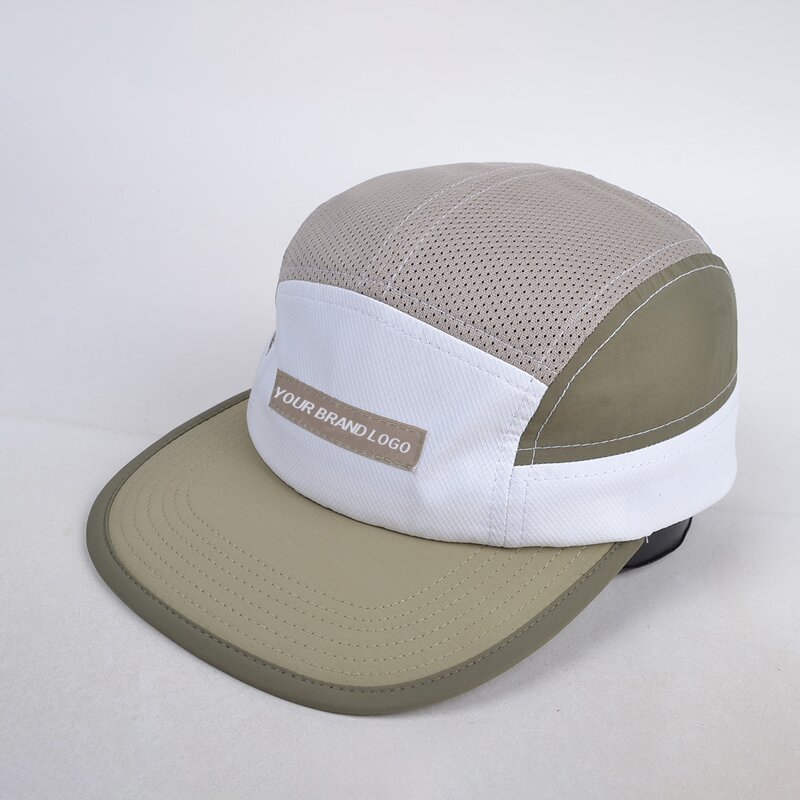 Cycling Cap Manufacturer - OEM Custom Quick-drying Mesh Color Block Cap