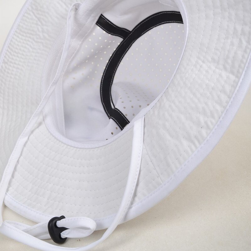 Sun Hat Factory - OEM Custom Laser Cut Hole Wide Brim Safari Cap