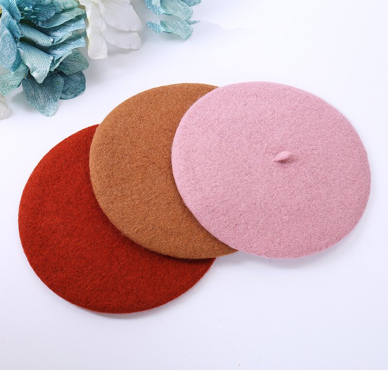 Wool Beret Hat Factory - OEM Casual Vintage Women's Camo Beret