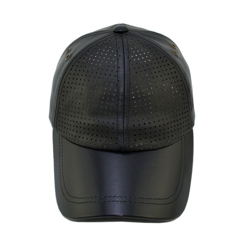 PU Leather Hat Supplier - OEM Custom Waterproof Leather Baseball Cap