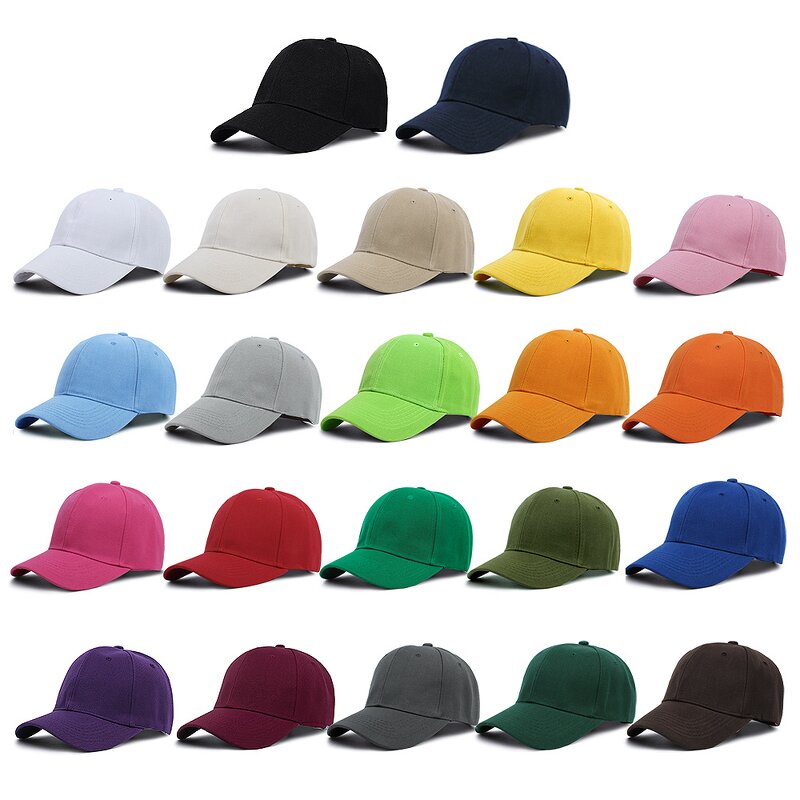 Baseball Cap Manufacturer - OEM/ODM Embroidery Custom 6-Panel Cotton Cap