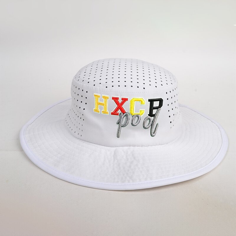 Sun Hat Factory - OEM Custom Laser Cut Hole Wide Brim Safari Cap