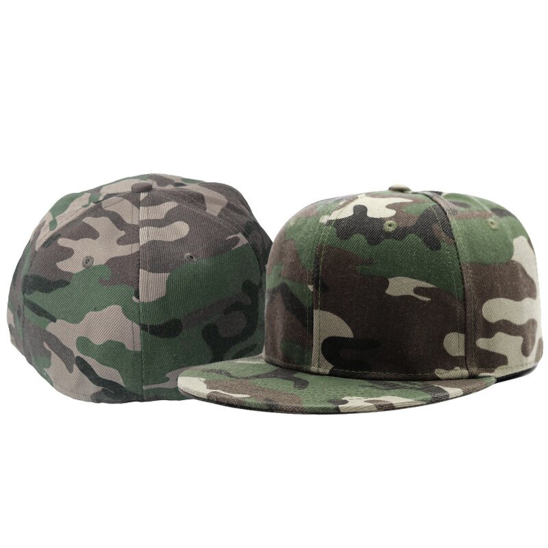 Snapback Cap Supplier - OEM Custom Camo 6-Panel 3D Embroidery Hat