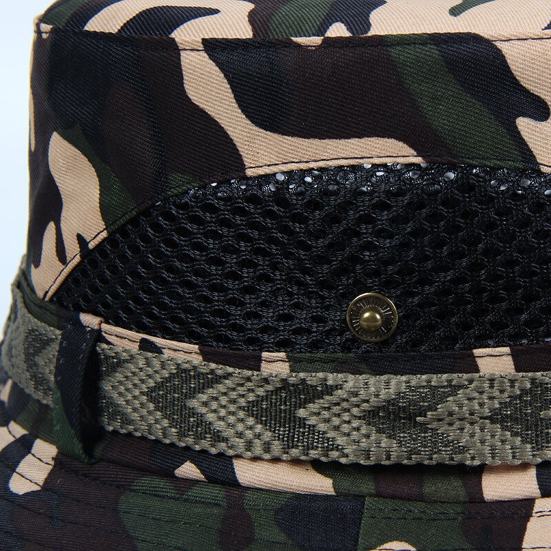 Camo Bucket Hat Supplier - OEM Custom Tactical Hunting Fishing Cap