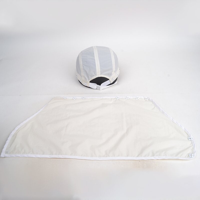 Camp Hat Manufacturer - OEM Custom Removable Neck Flap 5-Panel Cap