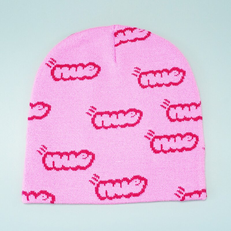 Winter Hat Supplier - Bulk Custom Logo Acrylic Jacquard Beanie