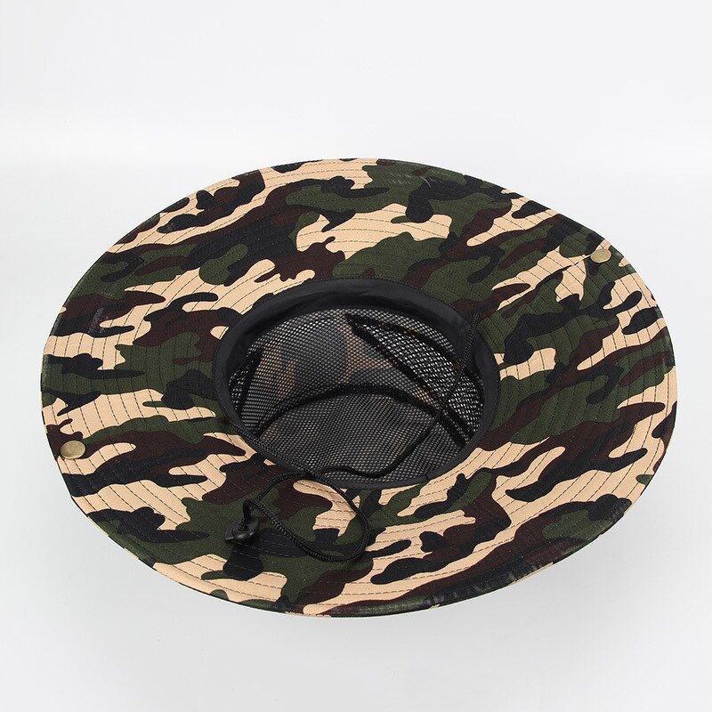 Camo Bucket Hat Supplier - OEM Custom Tactical Hunting Fishing Cap