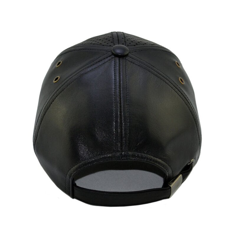 PU Leather Hat Supplier - OEM Custom Waterproof Leather Baseball Cap