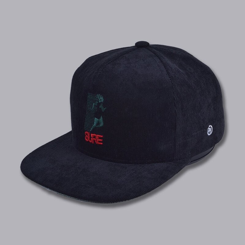 Corduroy Snapback Cap Factory - OEM Custom 5-Panel Hip Hop Corduroy Cap