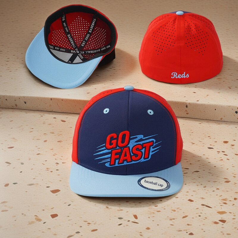 Snapback Caps Supplier - OEM Custom 3D Embroidery Waterproof Canvas Cap