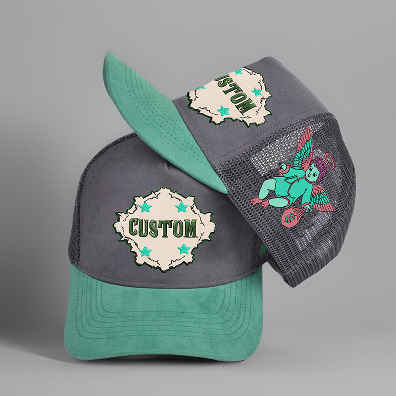 Mesh Baseball Cap Manufacturer - OEM Custom 5-Panel 3D Embroidered Cap