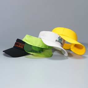 Sun Visor Cap Supplier - OEM Custom Wide Brim UV Foldable Visor