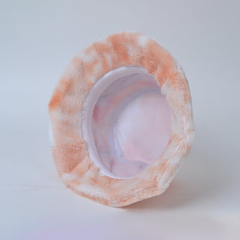 Fisherman Cap Manufacturer - OEM Custom Faux Fur Leopard Bucket Hat