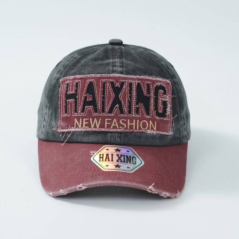 Dad Hat Manufacturer - Factory Price Woven Label Vintage Cap