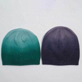 Knitted Beanie Factory - OEM Custom Dyed Gradient Color Beanie
