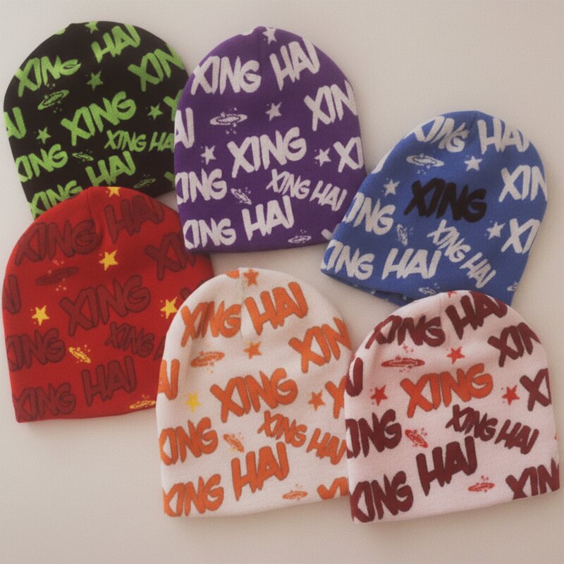 Winter Beanie Manufacturer - OEM Custom All Over Print Jacquard Beanie