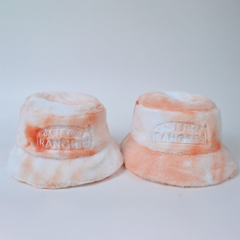 Fisherman Cap Manufacturer - OEM Custom Faux Fur Leopard Bucket Hat