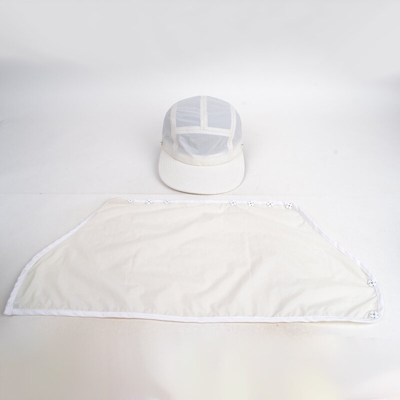 Camp Hat Manufacturer - OEM Custom Removable Neck Flap 5-Panel Cap