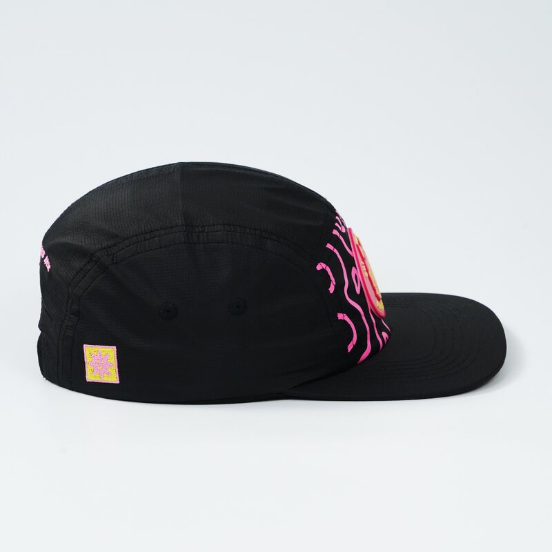 Snapback Running Cap Factory - OEM Custom Rubber Patch 5-Panel Hat