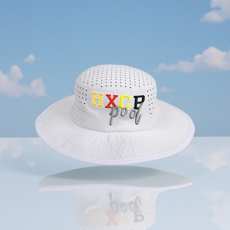 Sun Hat Factory - OEM Custom Laser Cut Hole Wide Brim Safari Cap