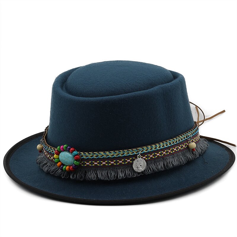 Fedora Hat Factory - Wholesale Men's Wool Two Tone Felt Hat