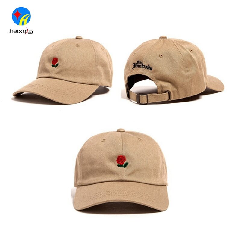 Baseball Caps Supplier - OEM Custom Soft Top 3D Embroidery Dad Hat