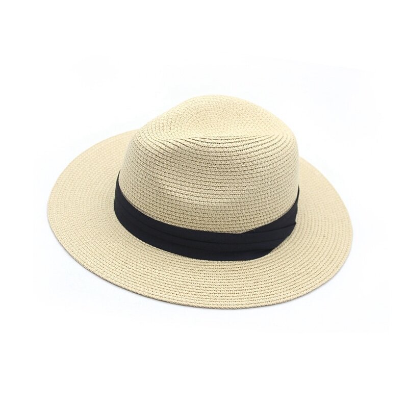 Straw Hat Manufacturer - Wholesale Wide-brimmed Beach Fedora Hat