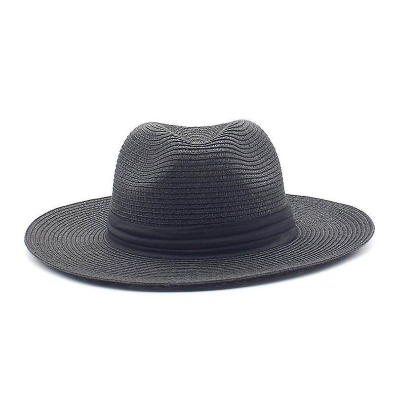 Straw Hat Manufacturer - Wholesale Wide-brimmed Beach Fedora Hat