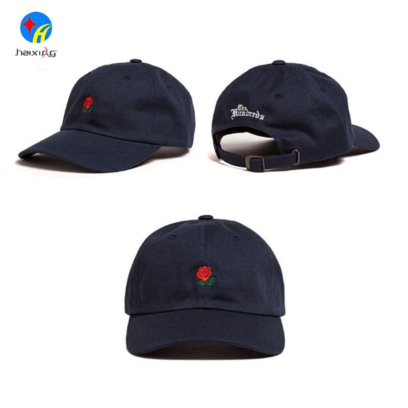 Baseball Caps Supplier - OEM Custom Soft Top 3D Embroidery Dad Hat