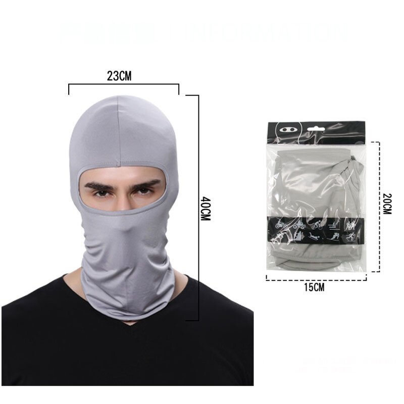 Balaclava Manufacturer - OEM Custom Logo Knit Full Face Ski Mask