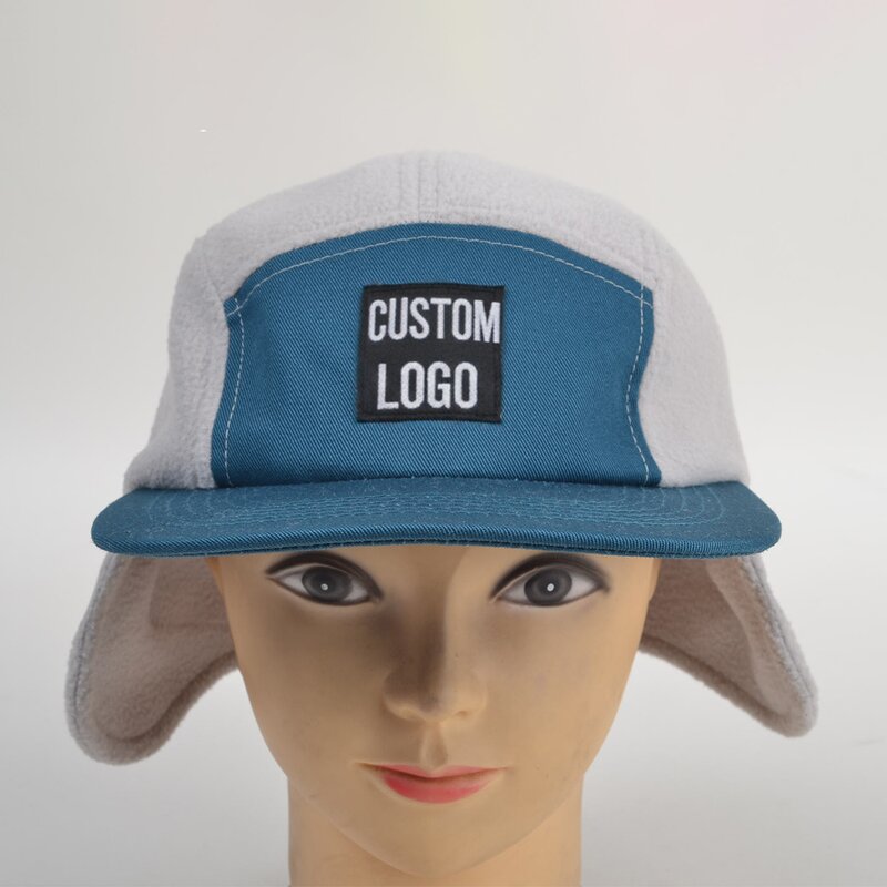 Winter Ear Flap Hat Supplier - OEM Custom Wool 5/6 Panel Snapback Cap