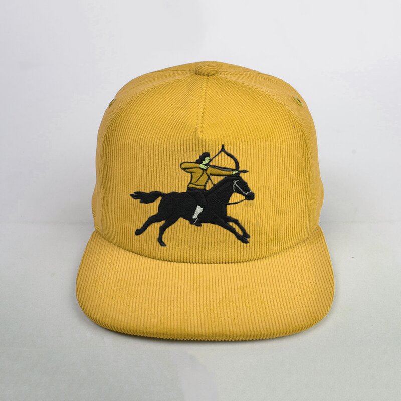 Corduroy Snapback Cap Factory - OEM Custom 5-Panel Hip Hop Baseball Cap