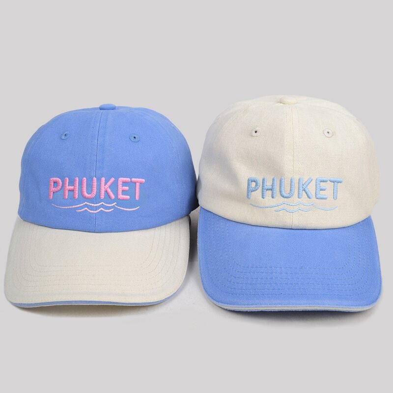 Dad Hat Supplier - OEM Custom 2 Tone Embroidered 6-Panel Cap