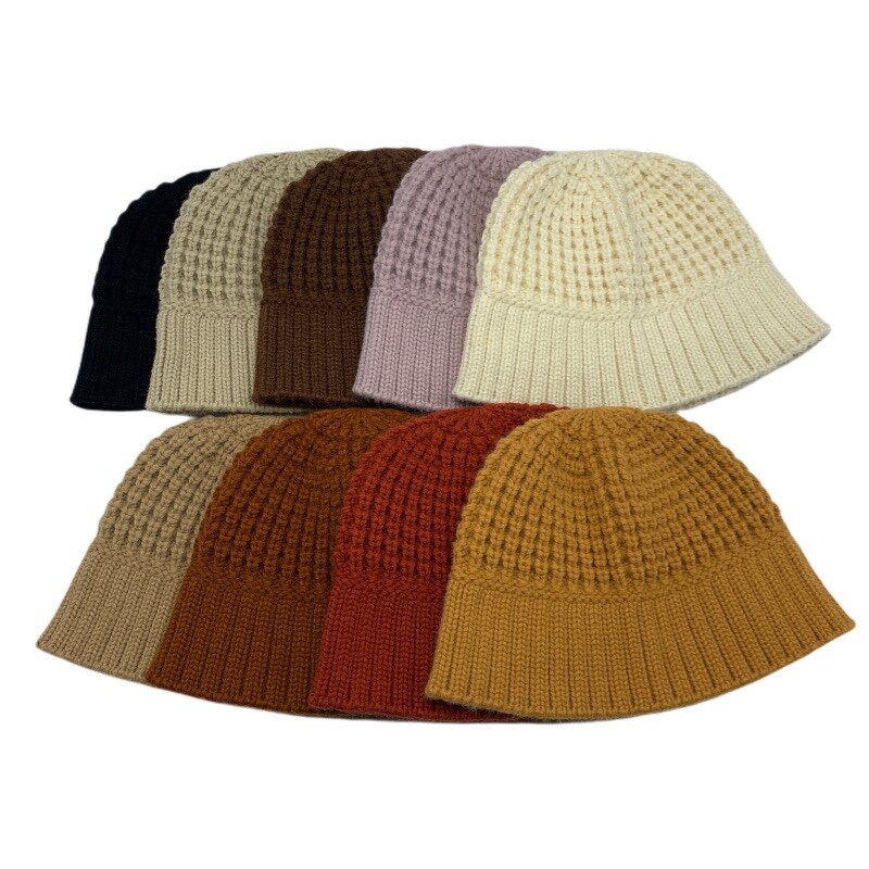 Fisherman Hat Supplier - OEM Custom Girls Crochet Wool Bucket Hat