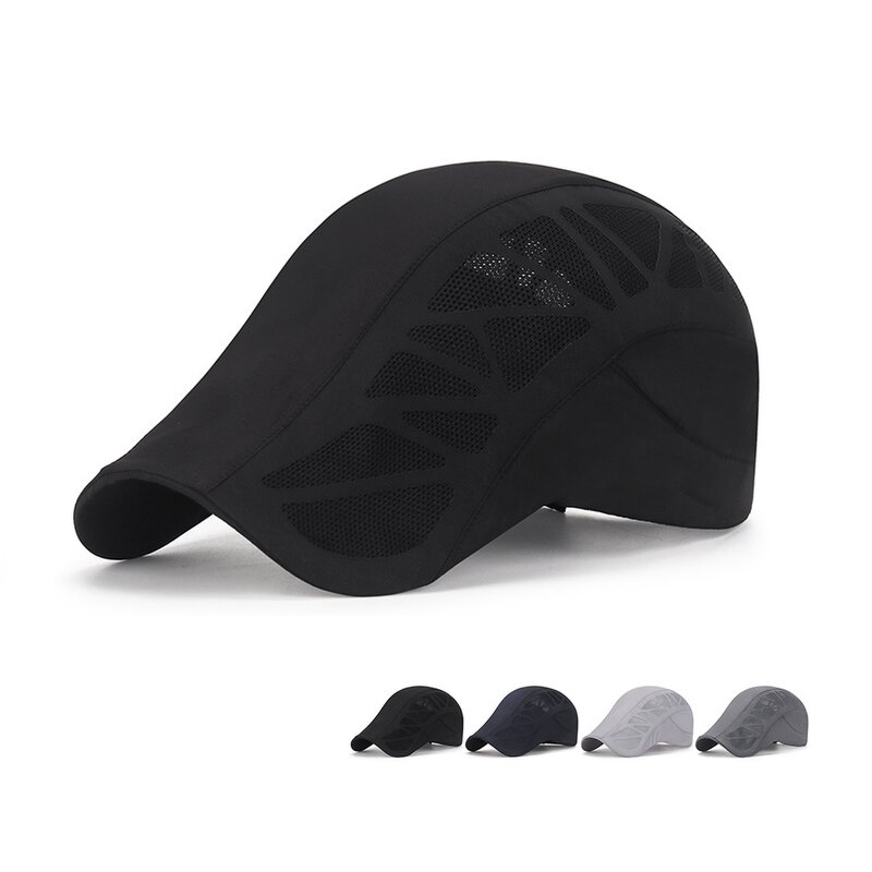 Leather Beret Hat Manufacturer - OEM Custom Solid Color Adjustable Beret