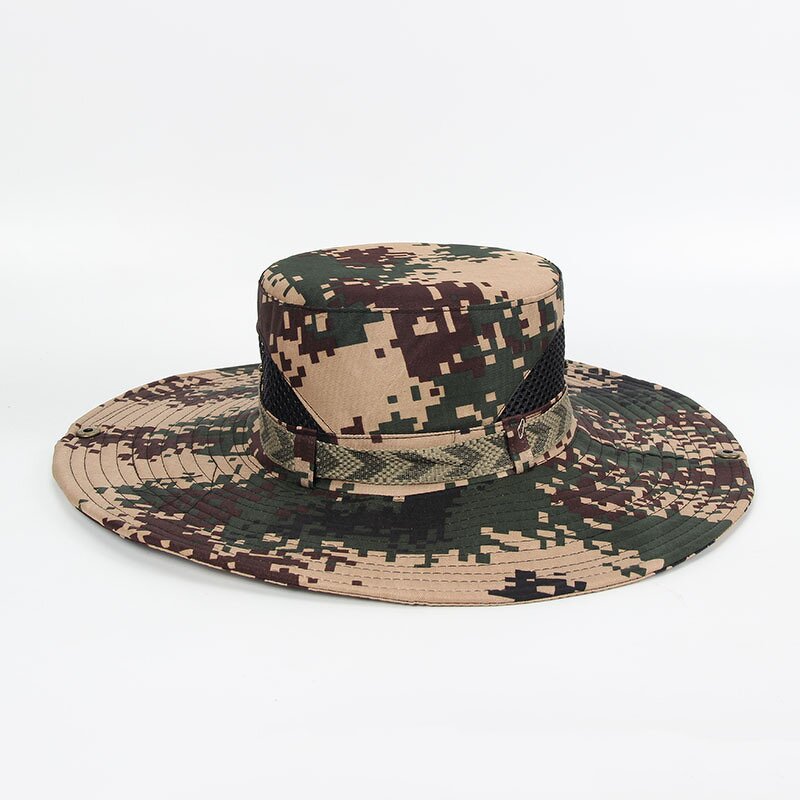Camo Bucket Hat Supplier - OEM Custom Tactical Hunting Fishing Cap