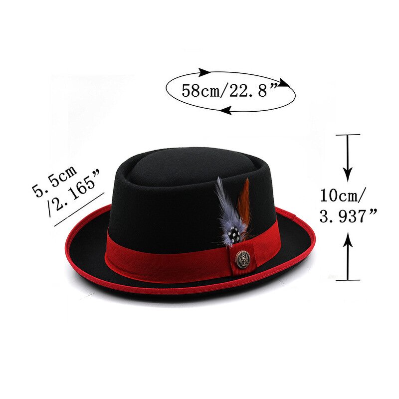 Fedora Hat Manufacturer - Wholesale 100% Wool Wide Brim Fedora