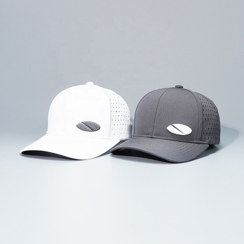 Waterproof Snapback Cap Manufacturer - OEM Custom 7-Panel Laser Cut Hole Cap