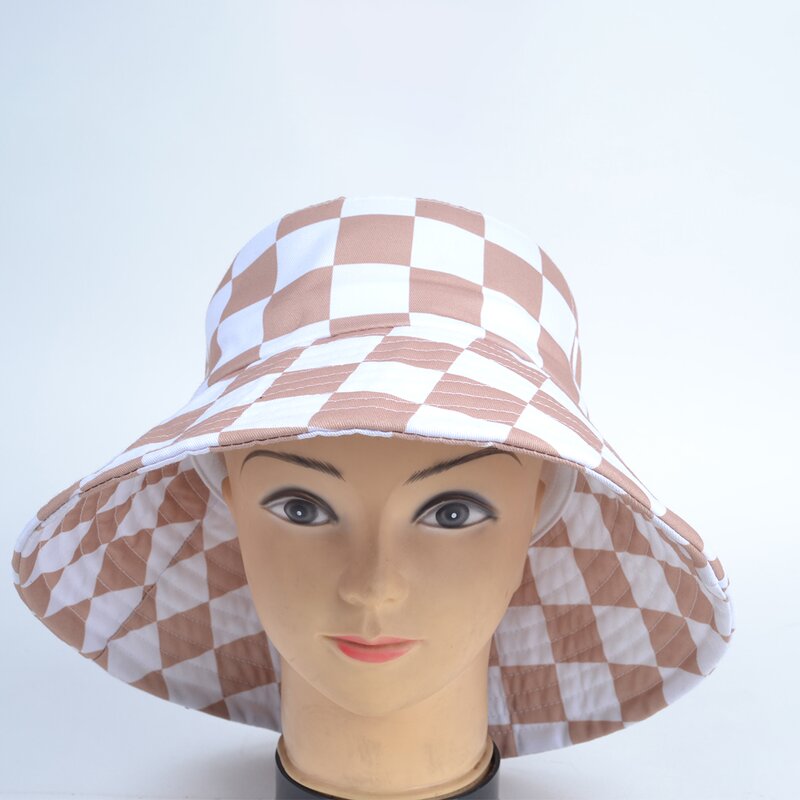 Bucket Hat Manufacturer - OEM Custom Flower Striped Beach Hat