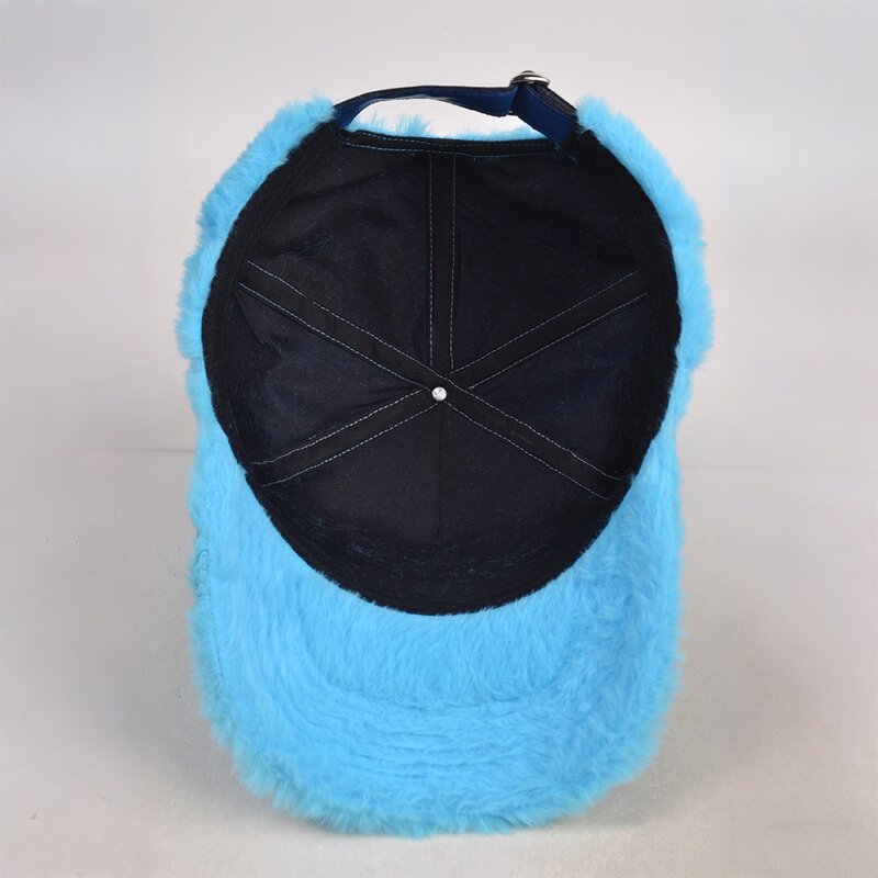 Baseball Cap Supplier - Low MOQ Custom 5-Panel Plush Fur Cap