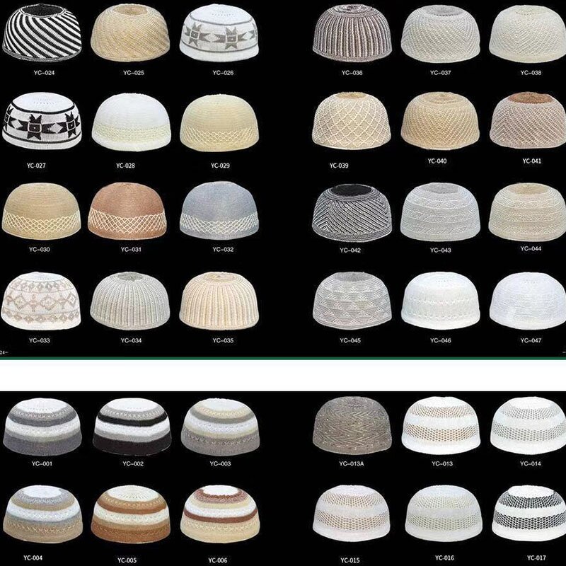 Muslim Hat Manufacturer - OEM Handmade Cotton Islam Turban Cap