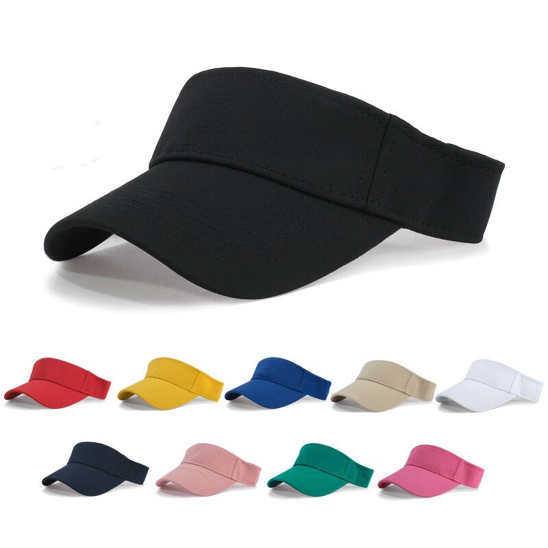 Sun Visor Hat Supplier - OEM Custom Washed Distressed Denim Visor
