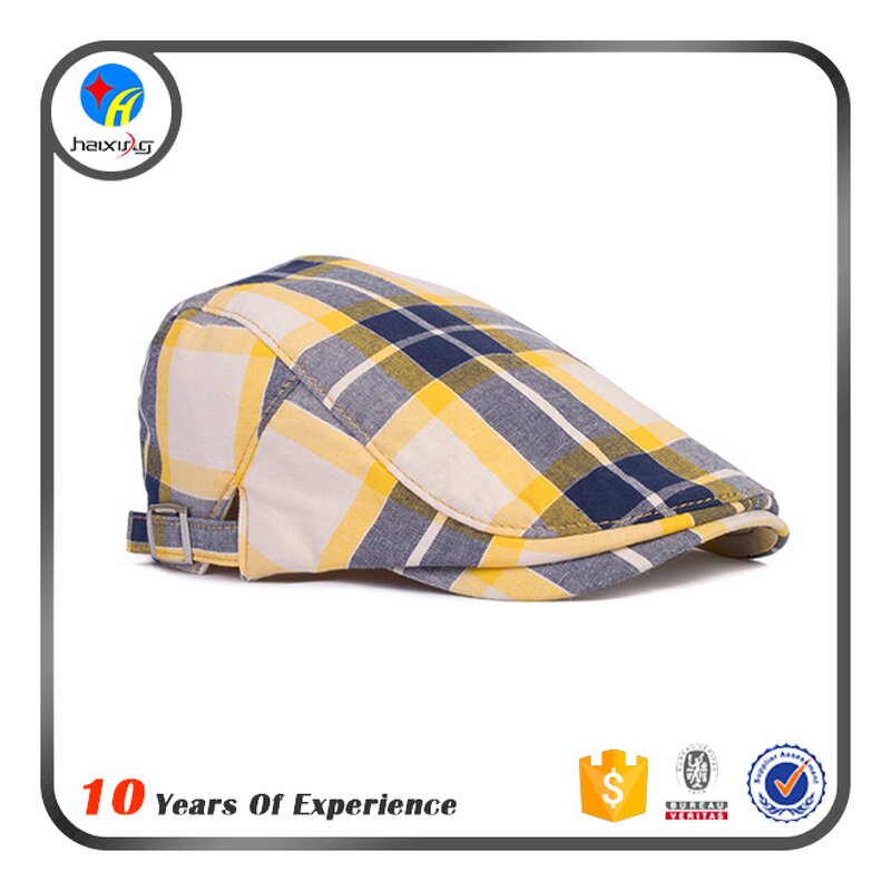 Newsboy Cap Factory - Bulk Men's Flat Ivy Cabbie Hat