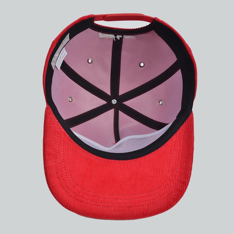 Corduroy Snapback Cap Factory - OEM Custom 5-Panel Hip Hop Baseball Cap