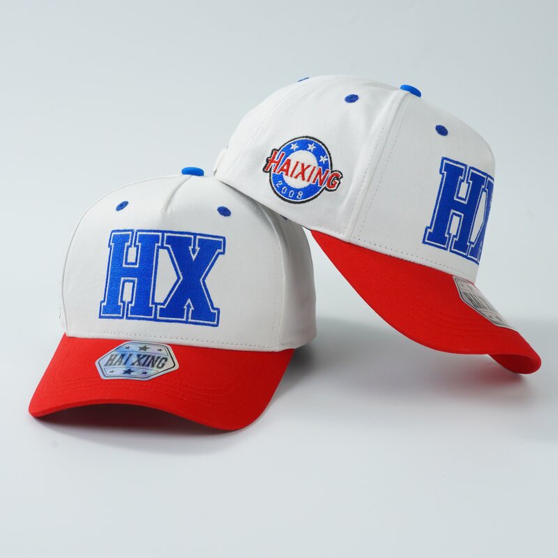 Baseball Cap Factory - OEM Custom Two-Tone 5-Panel Canvas Cap