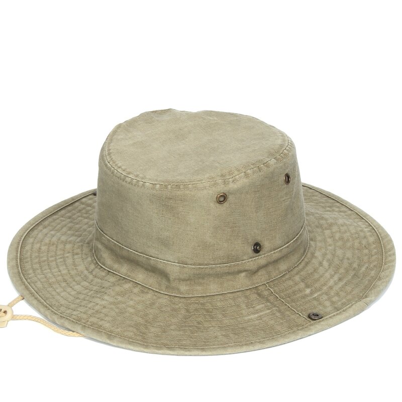 Fishing Hat Manufacturer - OEM Custom Big Brimmed Windproof Bucket Hat