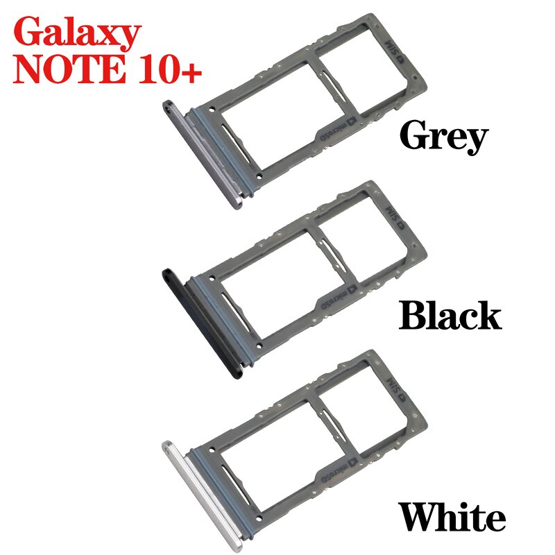 Sim Card Tray Factory - Single Dual 3 Color Tray Slot for Samsung Note 10 Plus