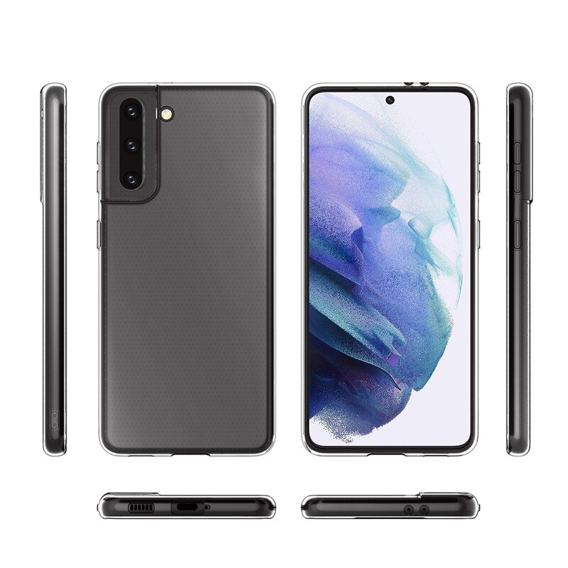 Phone Case Supplier - Clear TPU Shockproof Case for Samsung S20 S21 Series