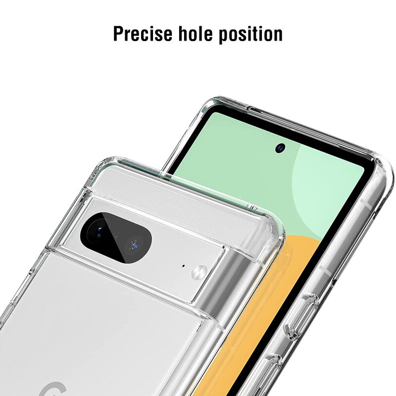 Phone Case Supplier - Clear TPU Soft Cover for Google Pixel 6 7 8 Series